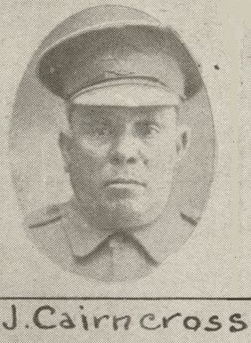 James Cairncross, SN 3610A, Service Record