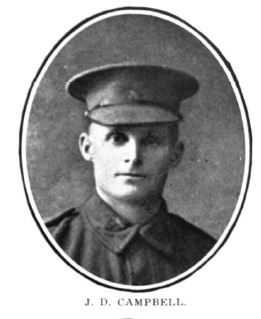 John Duncan Campbell, SN 286, Service Record