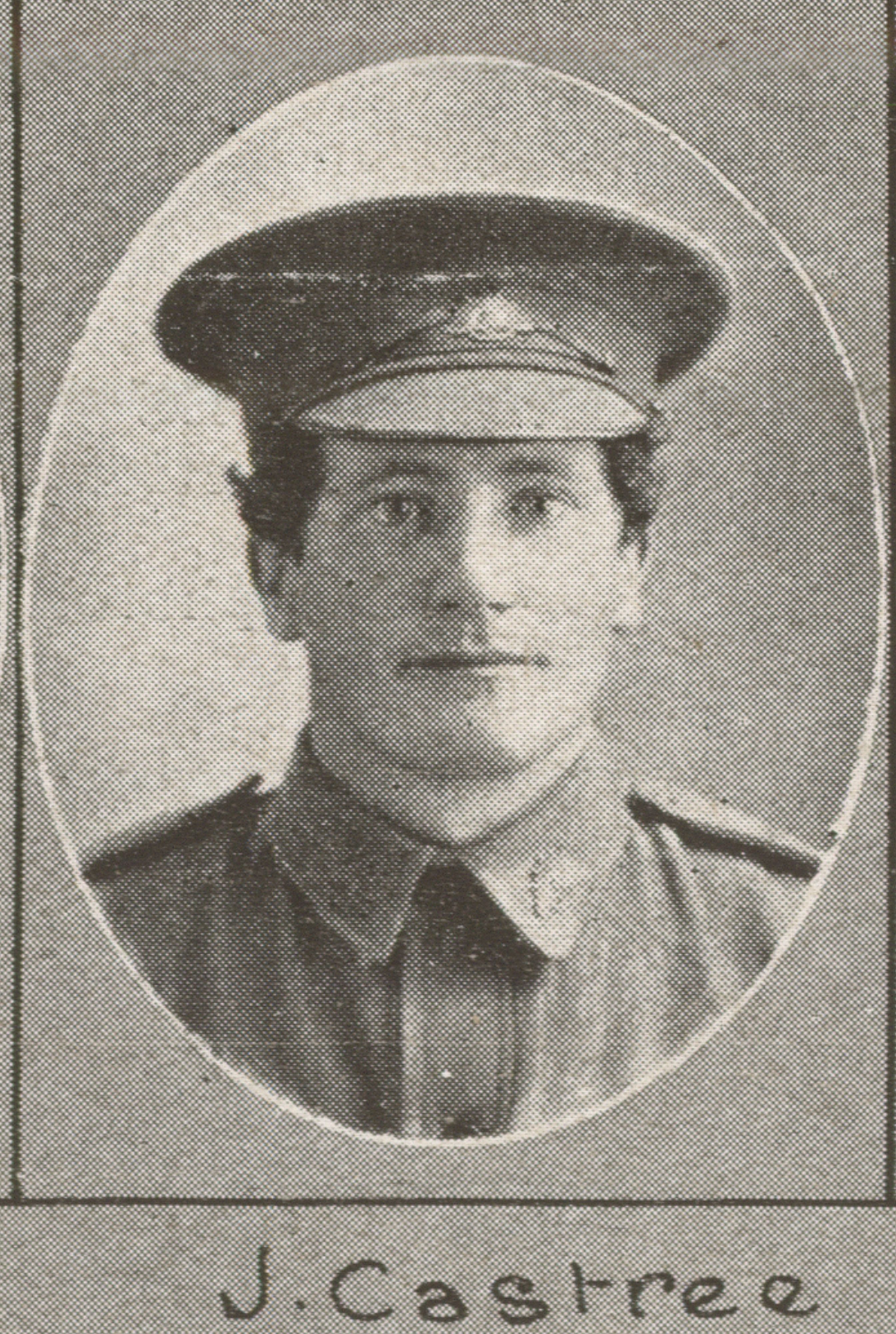 John Henry Castree, SN 2565, Service Record