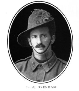 Leo John Oxenham, SN 771, Service Record