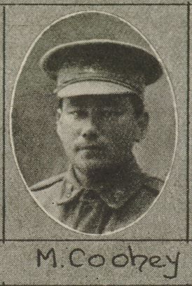 Martin Nicholas Laurence Coohey, SN 2596, Service Record