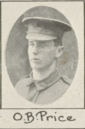 Owen Bennion Price, SN 3409, Service Record