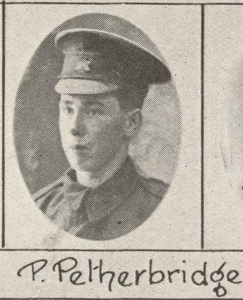 Patrick Petherbridge, SN 3654, Service Record