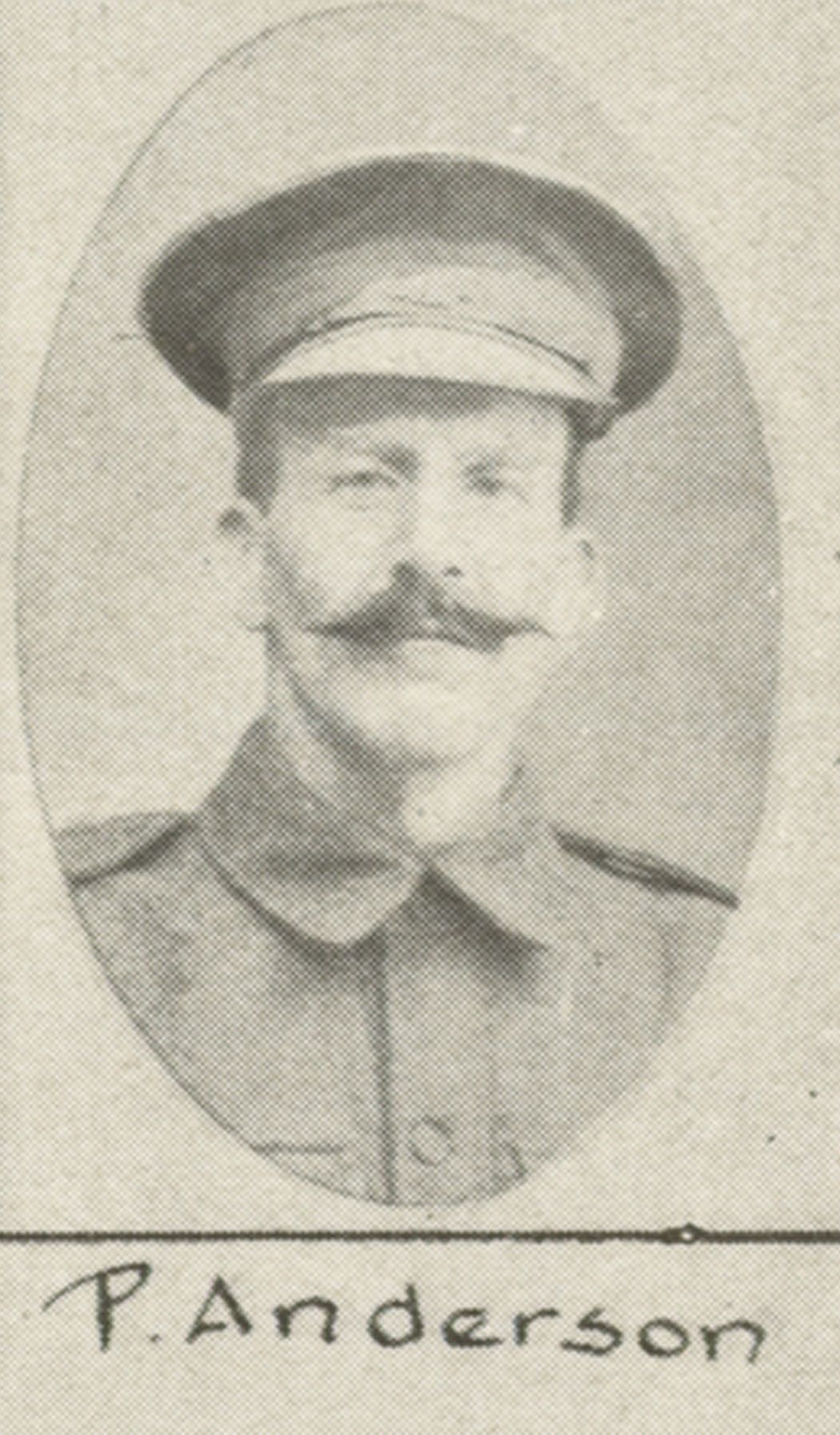 Peter Anderson, SN 3794, Service Record