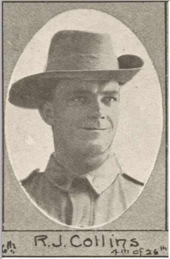 Richard John Collins, SN 2113,  Service Record