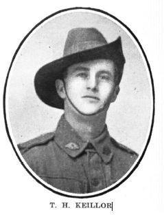 Thomas Henry Keillor, SN 6558, Service Record