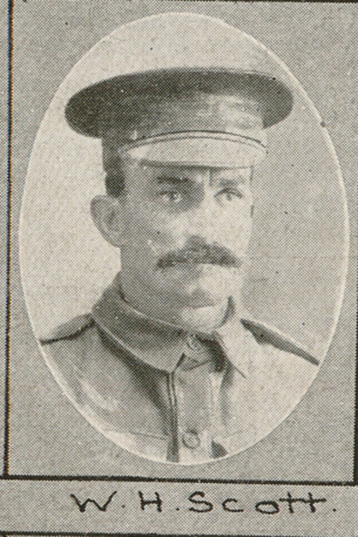 Walter Henry Scott, SN 1789, Service Record