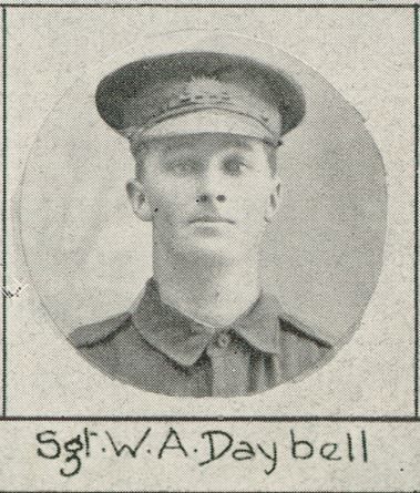 William Ambrose Daybell, SN 53228, Service Record
