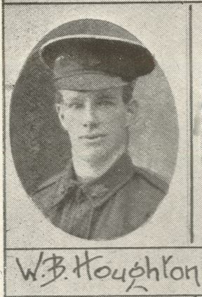 William Booth Houghton, SN 3445, Service Record