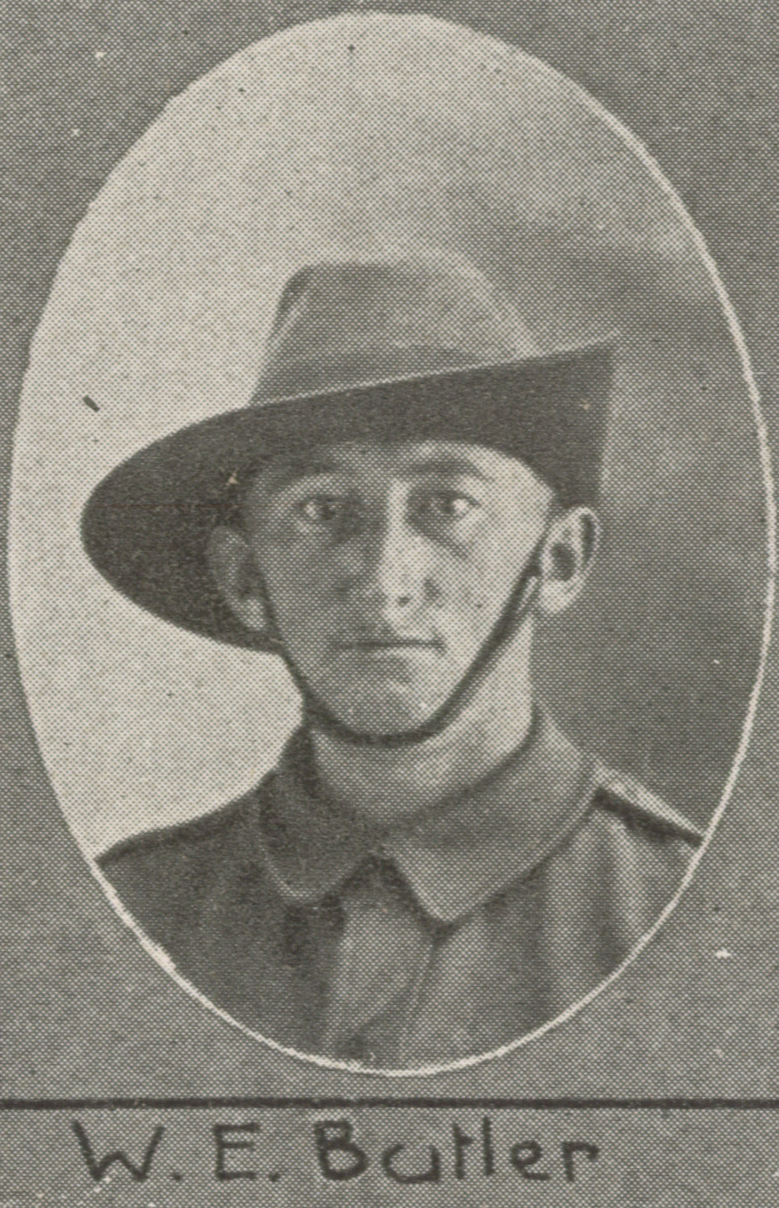 William Edward Butler, SN 3249, Service Record