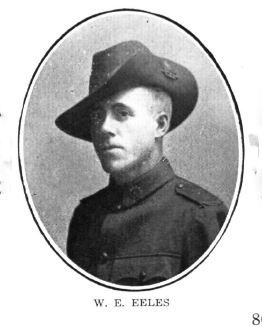 William Edward Eeles, SN 3800, Service Record