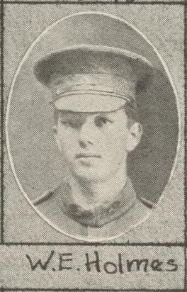 William Ernest Holmes, SN 3579, Service Record