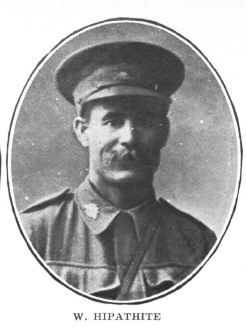 William Hipathite, SN 6033, Service Record