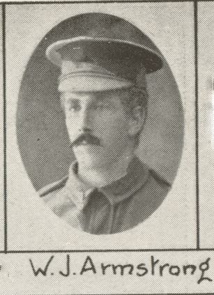 William John Armstrong, SN 673, Service Record