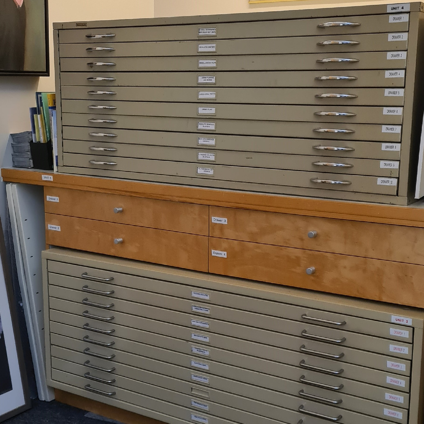 Redcliffe Map Cabinet 4 - Drawer 3