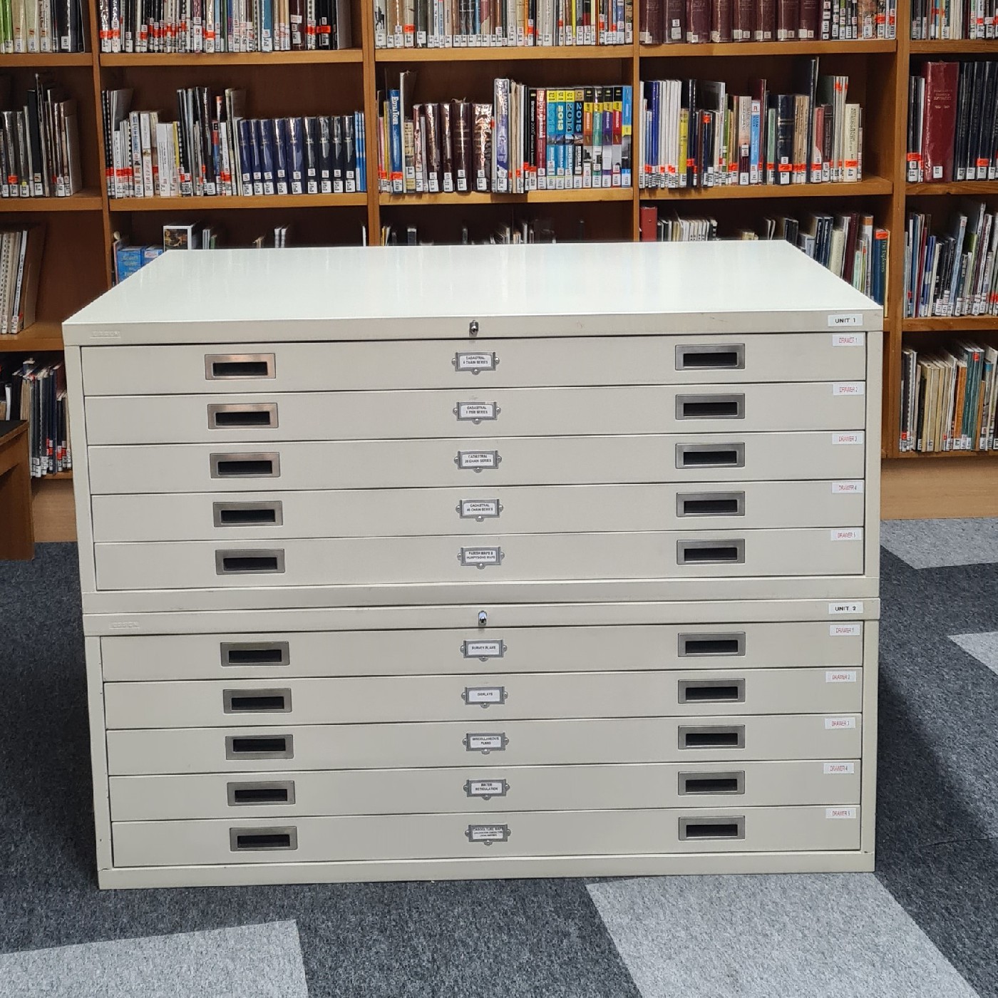 Redcliffe Map Cabinet 4 - Drawer 9