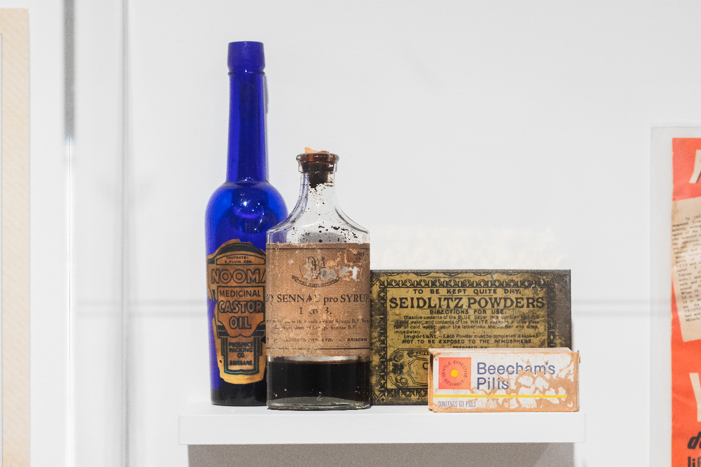 Items from the Fetch the Doctor exhibition