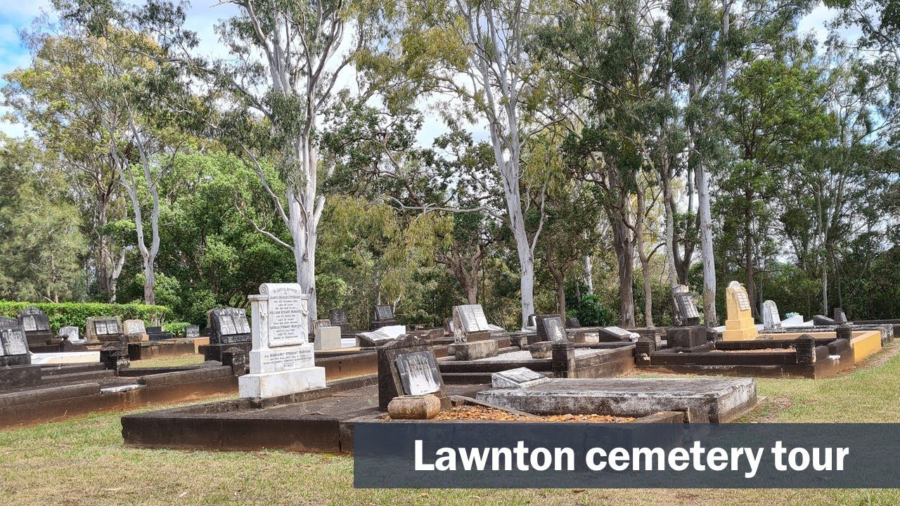 Lawnton Cemetery Tour - filmed 23 October 2020