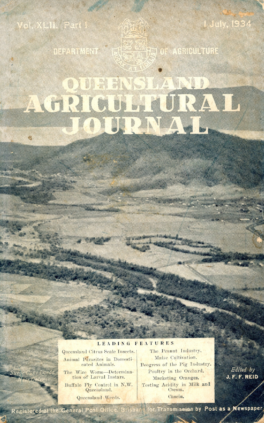 Queensland Agricultural Journal - July 1934 [Duplicate copy]