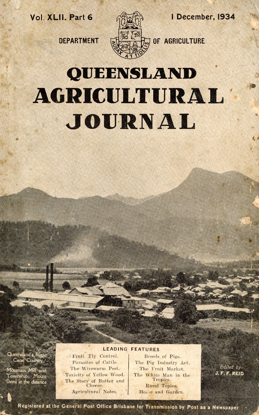 Queensland Agricultural Journal - December 1934 [Duplicate copy]
