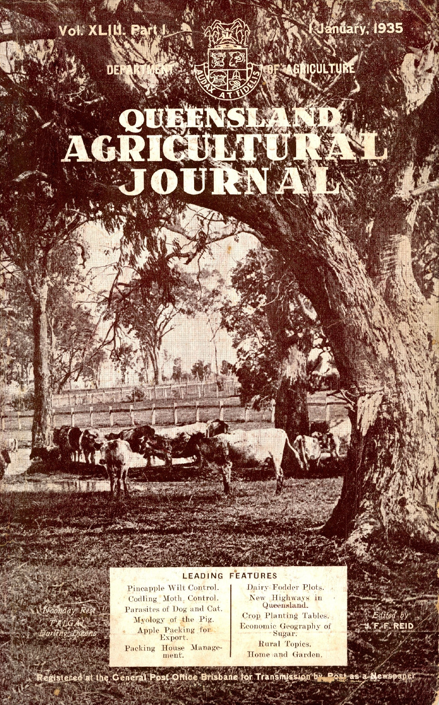 Queensland Agricultural Journal - January 1935 [Duplicate copy]