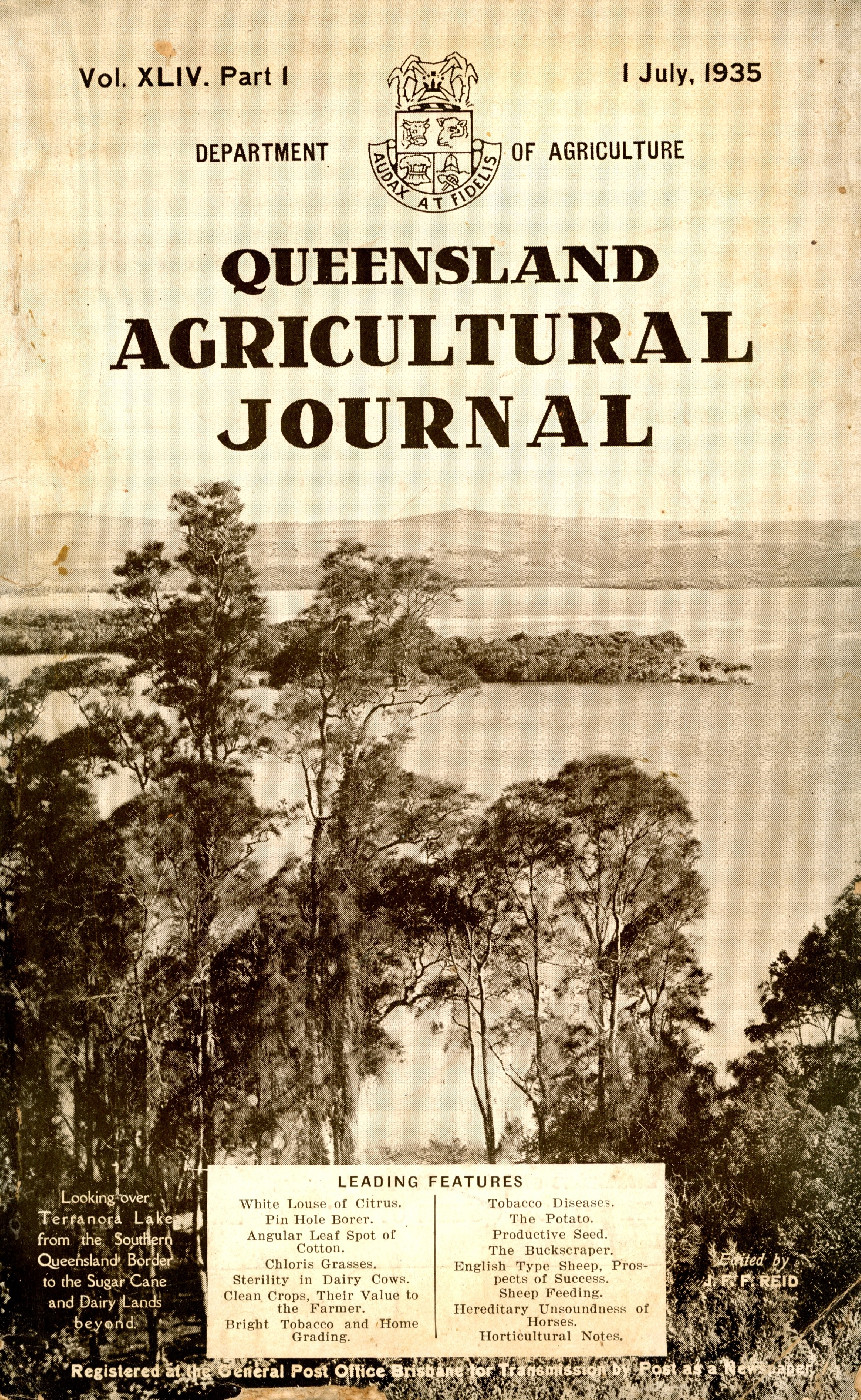 Queensland Agricultural Journal - July 1935 [Duplicate copy]